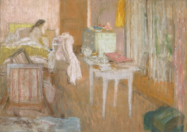 La chambre rose 1914