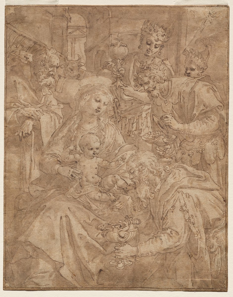Adoration of the Magi c 1590