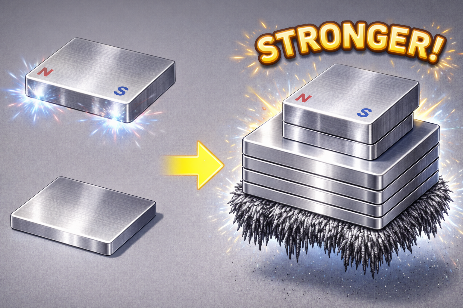 [Magnet Alchemy] Why Adding ‘Cheap Steel’ Can Make NdFeB Pull Force Surge—and Cut Cost in Half