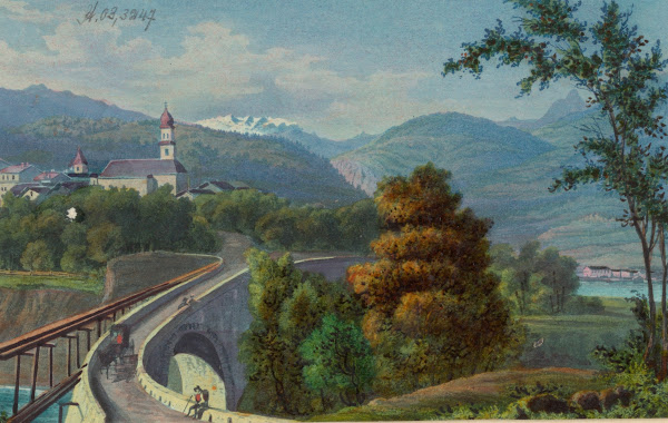 Tusis dans la vallée de Domleschg