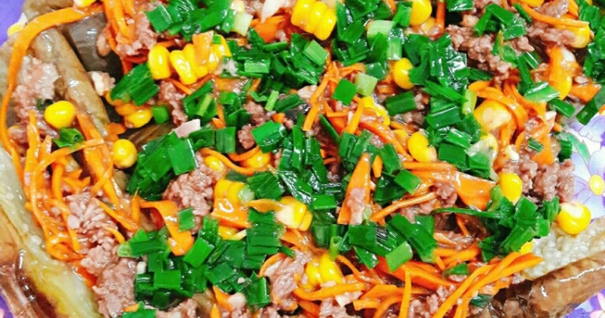 Cà tím sauce bò băm