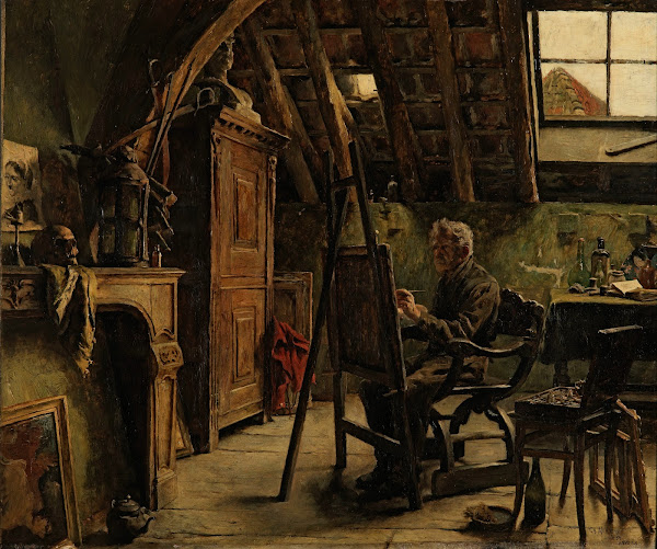 Workshop of a Painter 1884