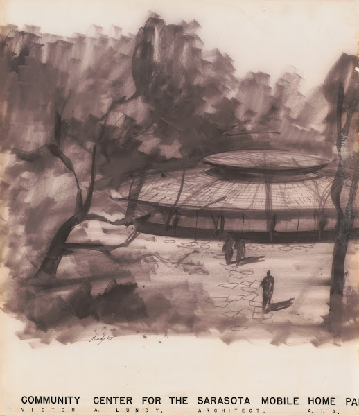 Community Center for the Sarasota Mobile Home Park 1957