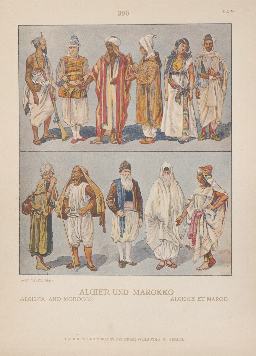 Algeria and Morocco 1905