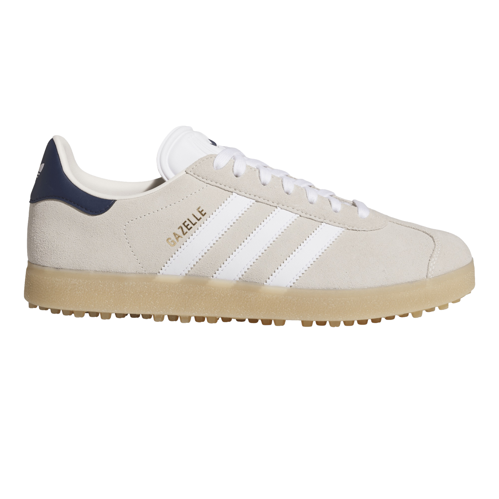 Gazelle Spikeless Golf Shoes Chalk White/Footwear White/Night Indigo
