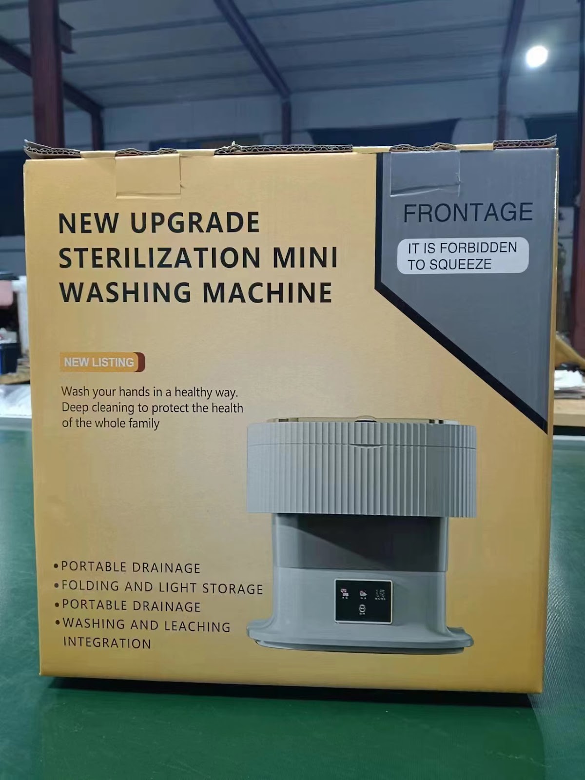 Foldable washing machine, 5 kg, portable, model ZM017