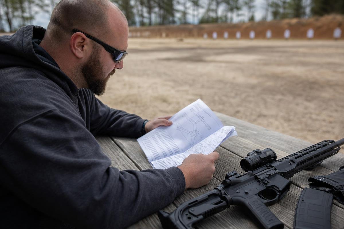AR-15 for beginners safety preparation before range use