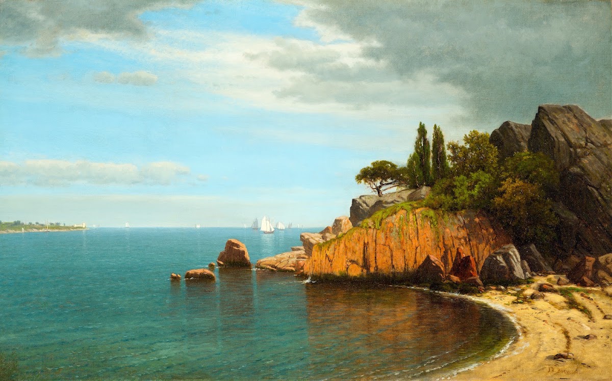 Inside Eastern Point Gloucester Bay 1871