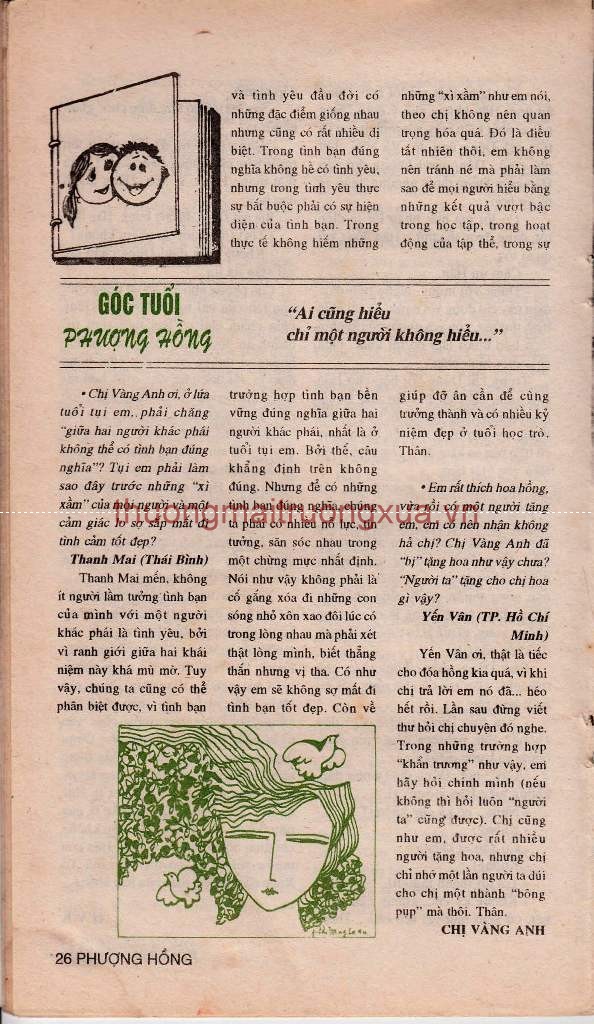 Tập san thơ văn : Phượng hồng (số 9 - 1995) - Trang 26