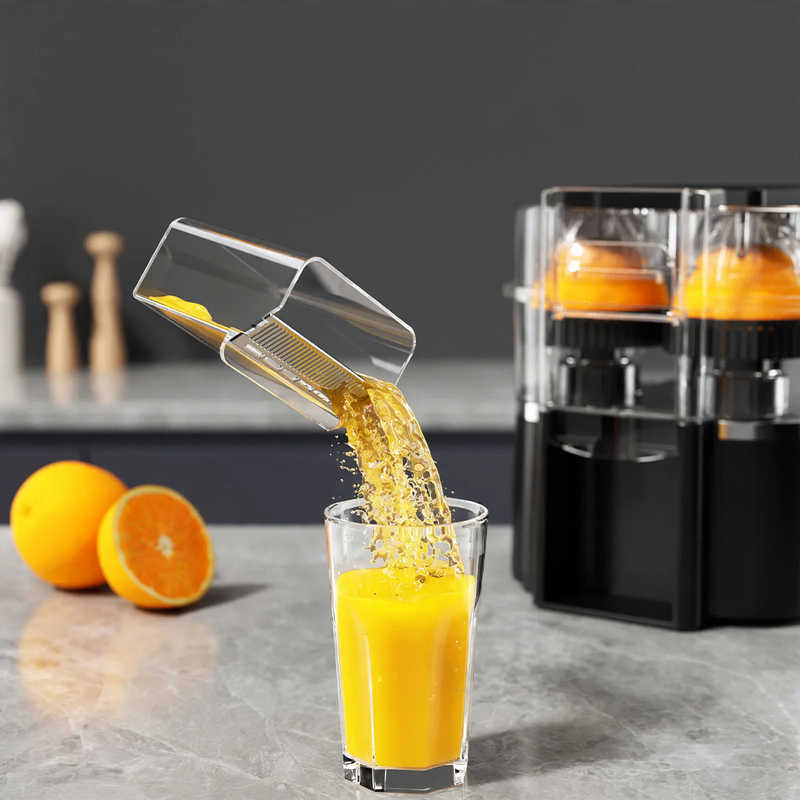 Double-Head Juicer with Pulp Separation