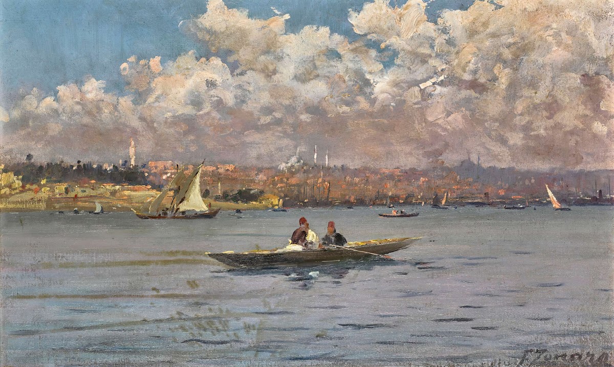 Constantinople From The Bosphorus