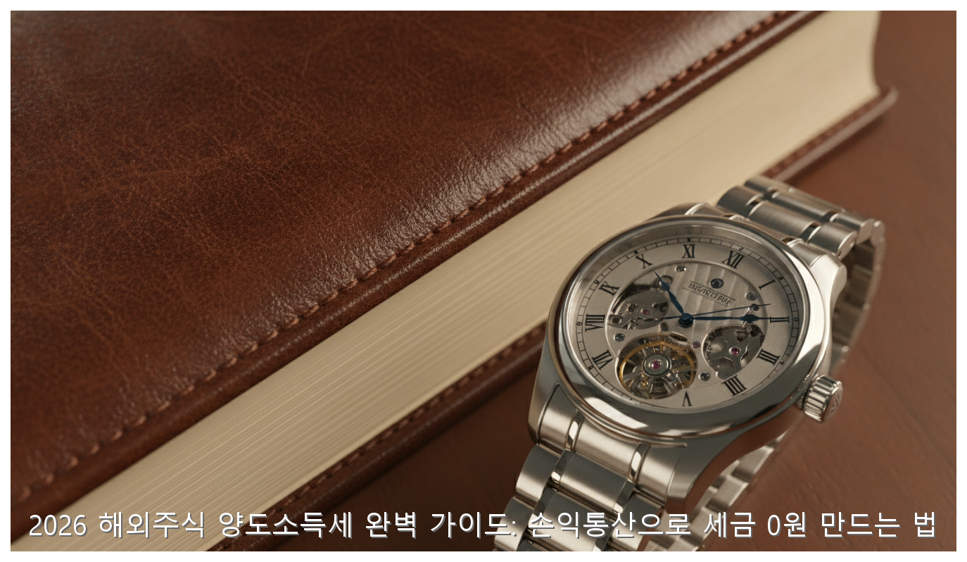 2026 해외주식 양도소득세 완벽 가이드: 손익통산으로 세금 0원 만드는 법 핵심 안내 및 분석 인포그래픽 (4)