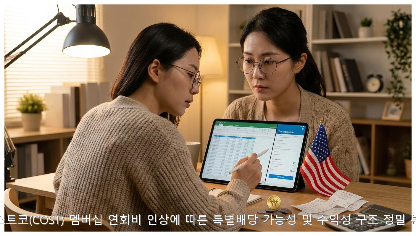 코스트코(COST) 멤버십 연회비 인상에 따른 특별배당 가능성 및 수익성 구조 정밀 분석 핵심 안내 및 분석 인포그래픽 (7)