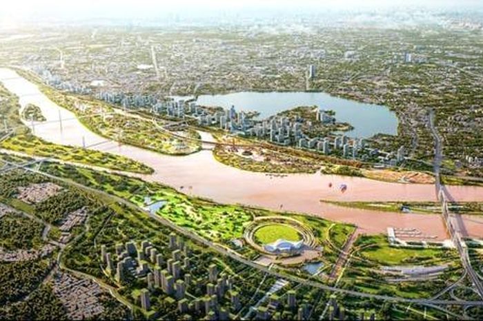 Sông Hồng – Trục phát triển chiến lược của Thủ đô - Đài Phát thanh và truyền hình Hà Nội