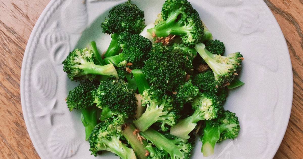 🌱 Bông Cải Xanh Trộn Sốt Tương Gừng (Vegan)