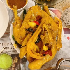Gà Hấp Mắm Nhĩ