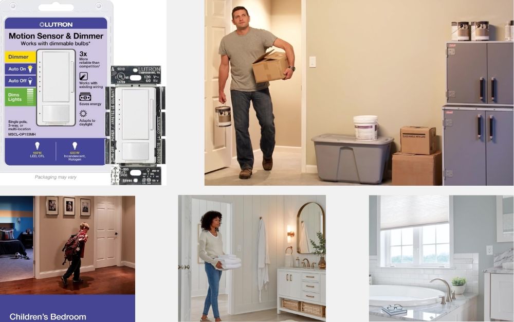 Lutron Motion-Activated Switches