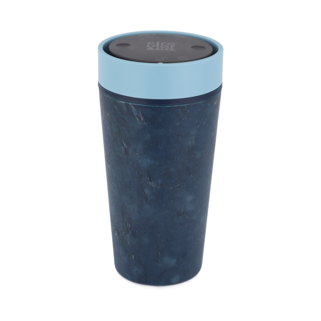 Recycled Fabric Cup 12oz Stonewash Blue