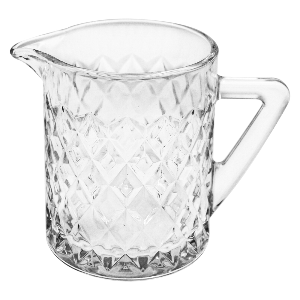 Cremera de vidrio Top Choice™ diseño clásico