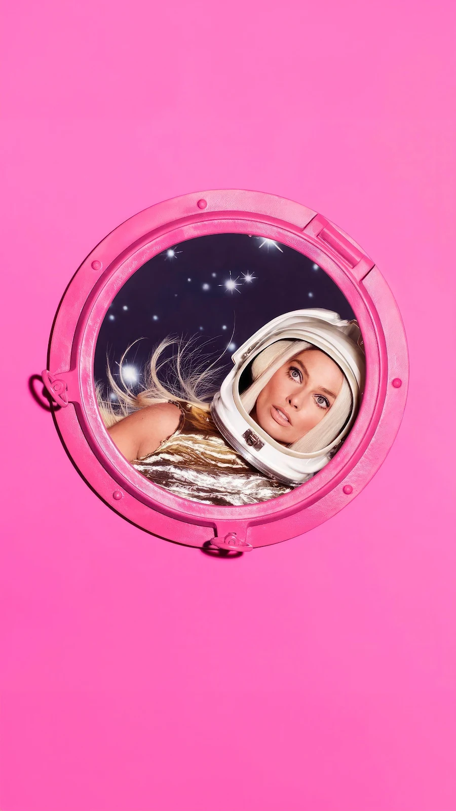 Barbie Margot Robbie Minimal 4K iPhone Wallpaper Background [2160x3840] Free Download