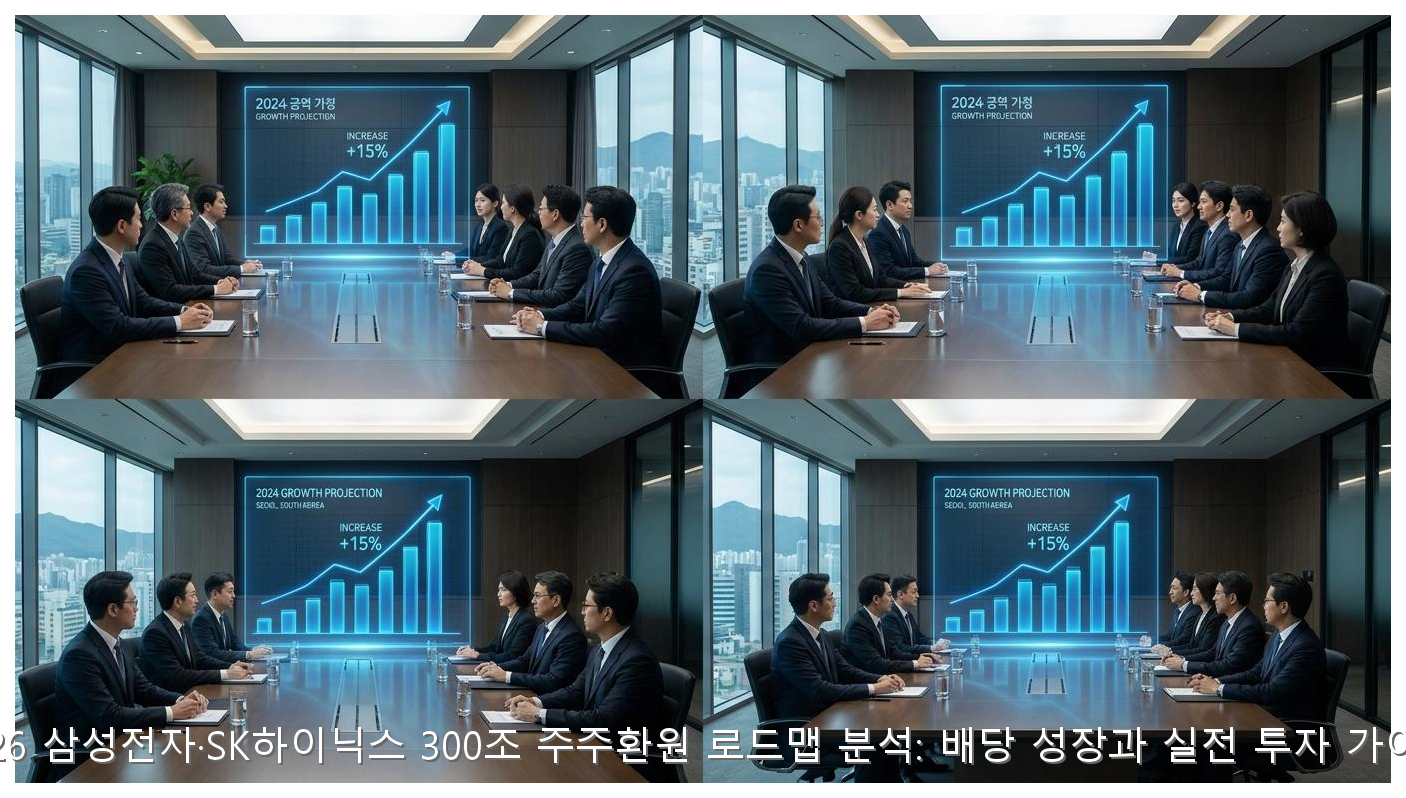 2026 삼성전자·SK하이닉스 300조 주주환원 로드맵 분석: 배당 성장과 실전 투자 가이드 핵심 안내 및 분석 인포그래픽 (8)