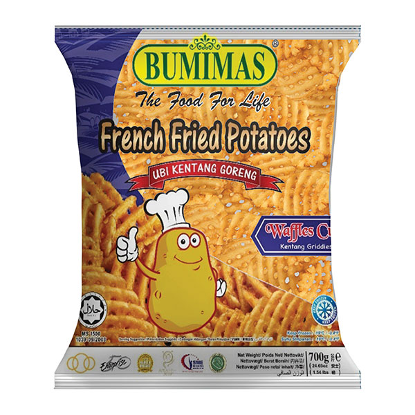 Bumimas Waffle Cut Fries 700g