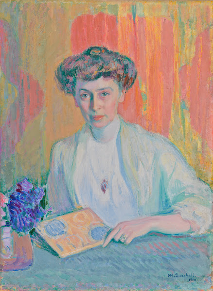 Portrait of Tyra Hasselblatt 1910