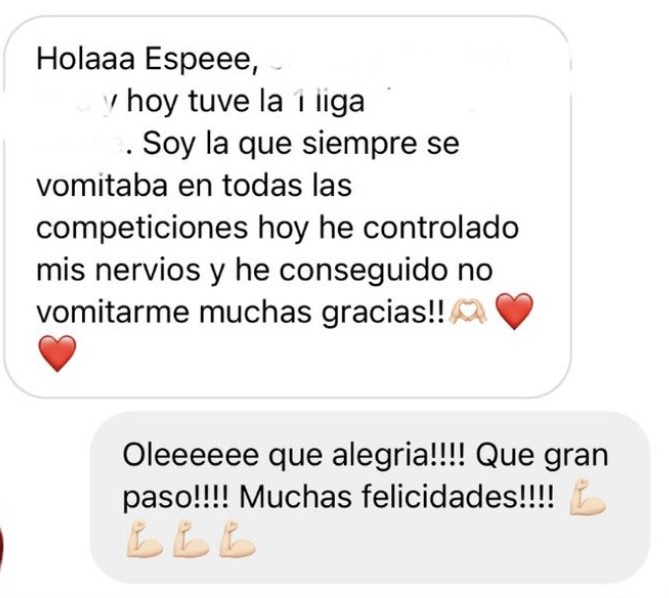Testimonio real de un deportista