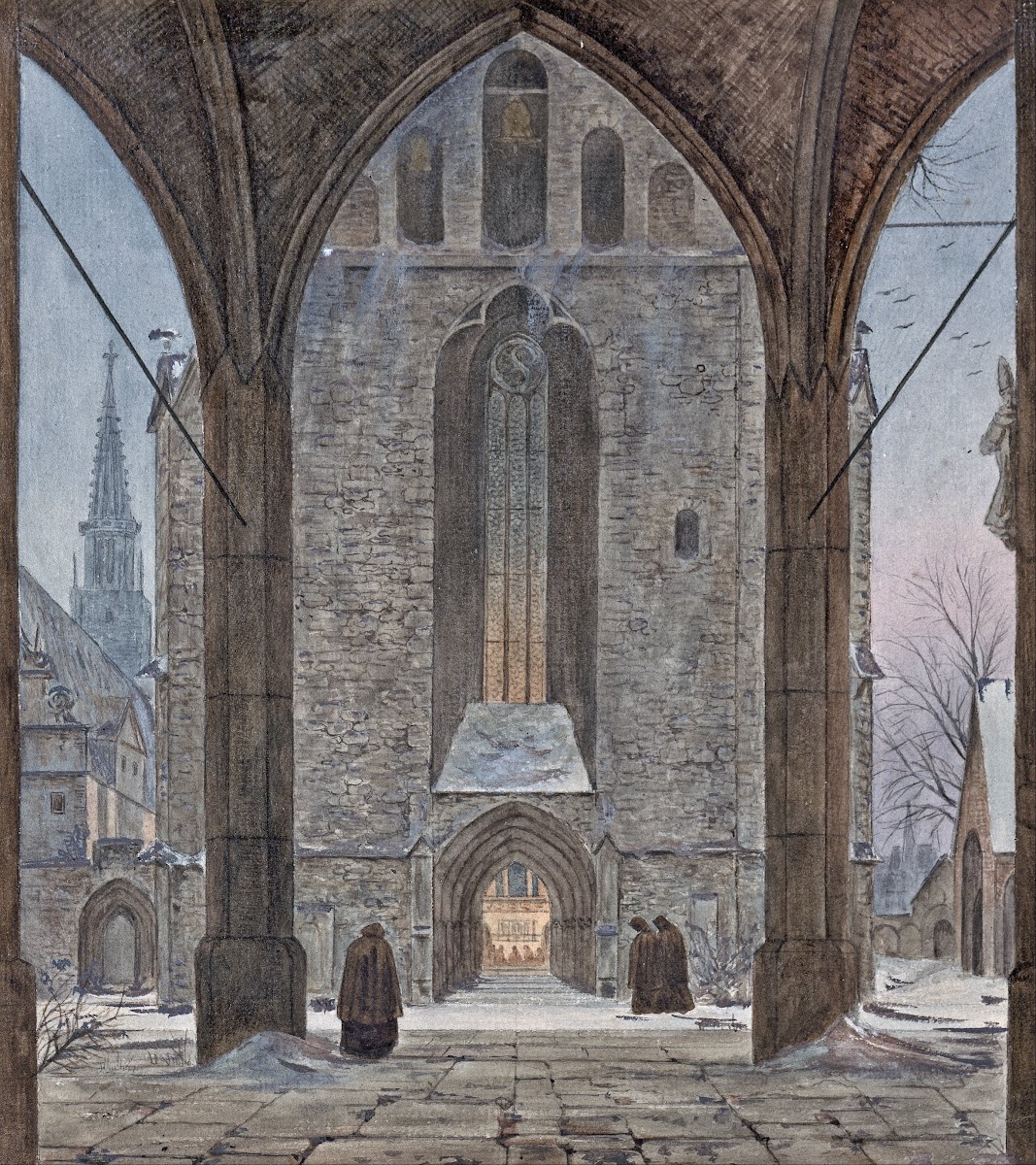 Cathedral in Winter circa 1821