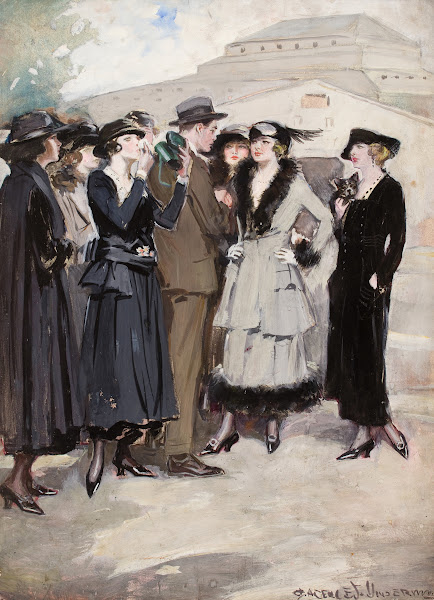 Group of Women and a Man