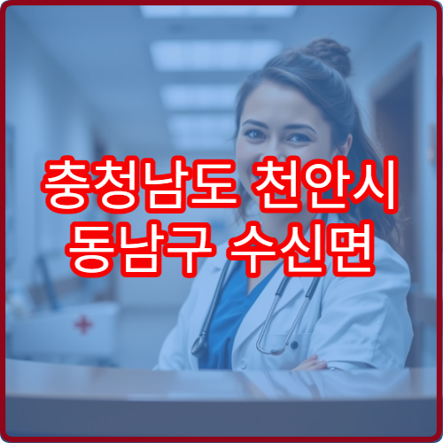 충청남도 천안시 동남구 수신면 설날 명절 당번약국 문 여는 약국 안내