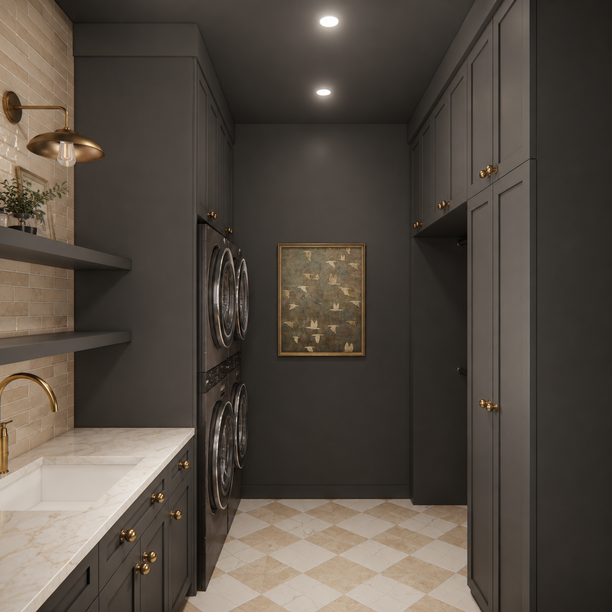 Laundry Room Wide