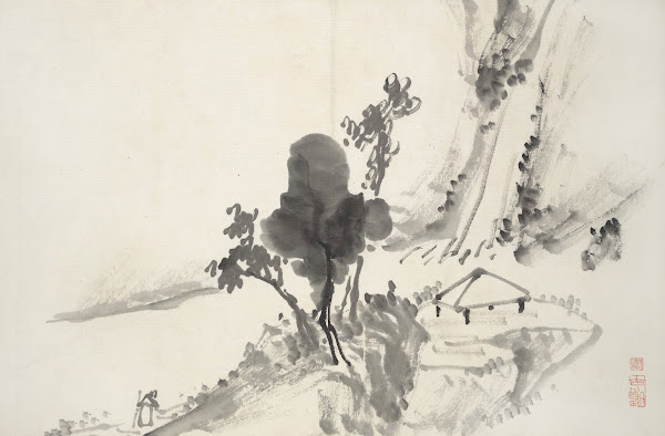 Album of Fifteen Ink Paintings Pl08 1850