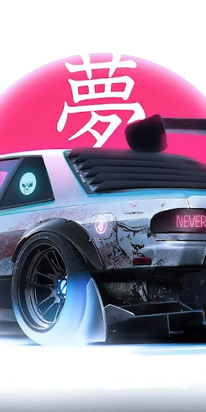 JDM, Stance, Drifting, Cyberpunk 5K Wallpaper Background