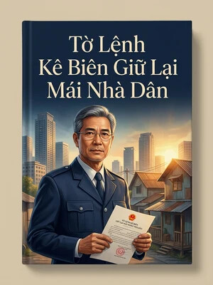 Bìa truyện Tờ Lệnh Kê Biên Giữ Lại Mái Nhà Dân