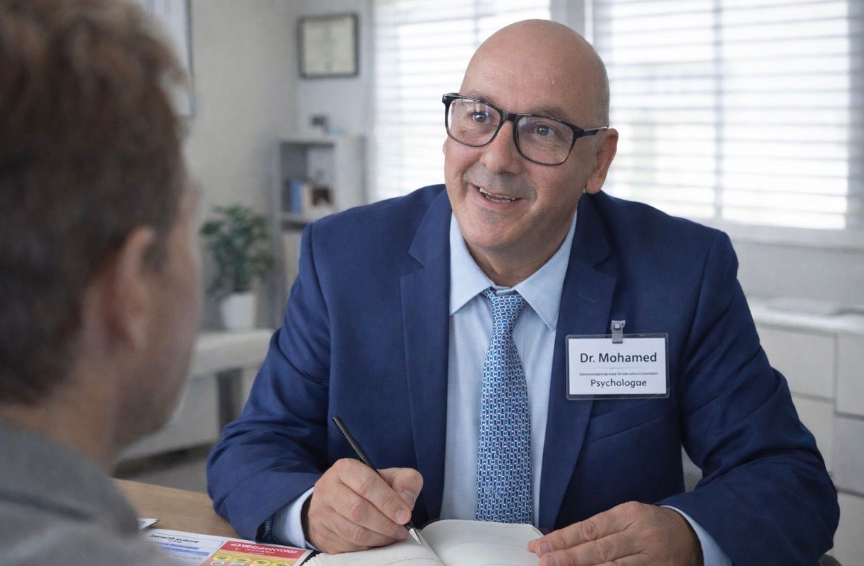 Sidi Mohamed Bennis Psychologue Clinicien Casablanca en consultation