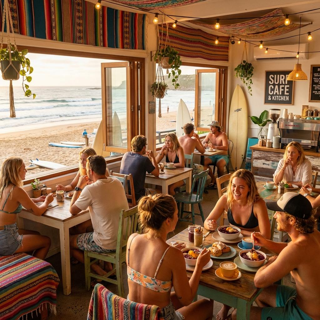 서피비치 숨겨진 보물: 현지인 추천 맛집 & 감성 카페 BEST 3