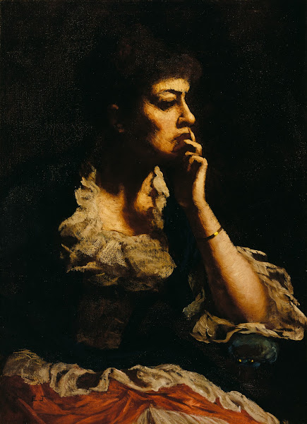 Portrait of Mrs Eastman Johnson ca 1888