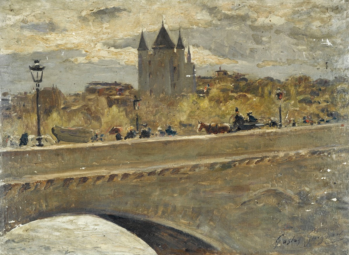 La tour du Temple reconstituée pour lExposition de 1889 vue du pont dIéna 1889