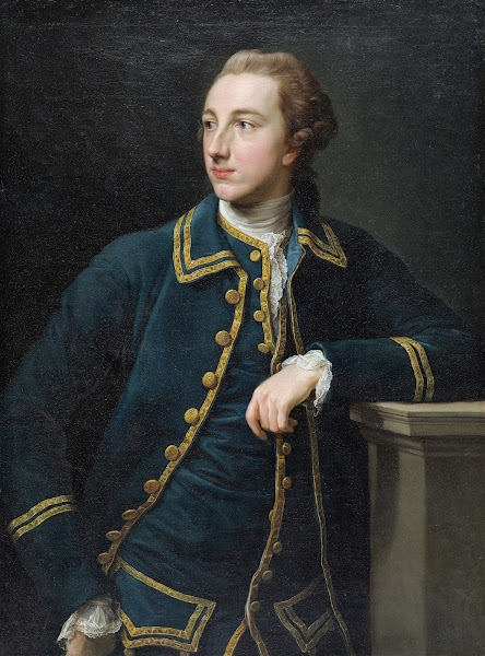 Portrait of a Man in a Green Suit 1760s