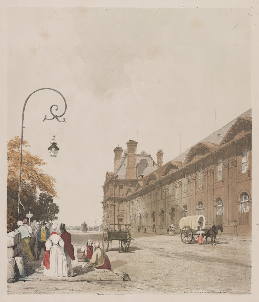 Pavillon de Flore Tuileries 1839