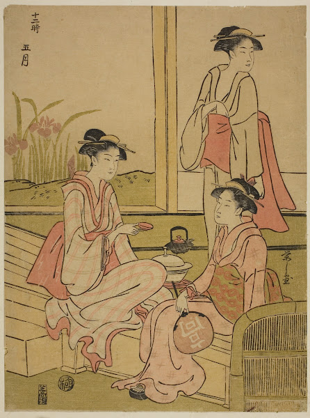 The Fifth Month Gogatsu from the series The Twelve Months Juni toki c 1791