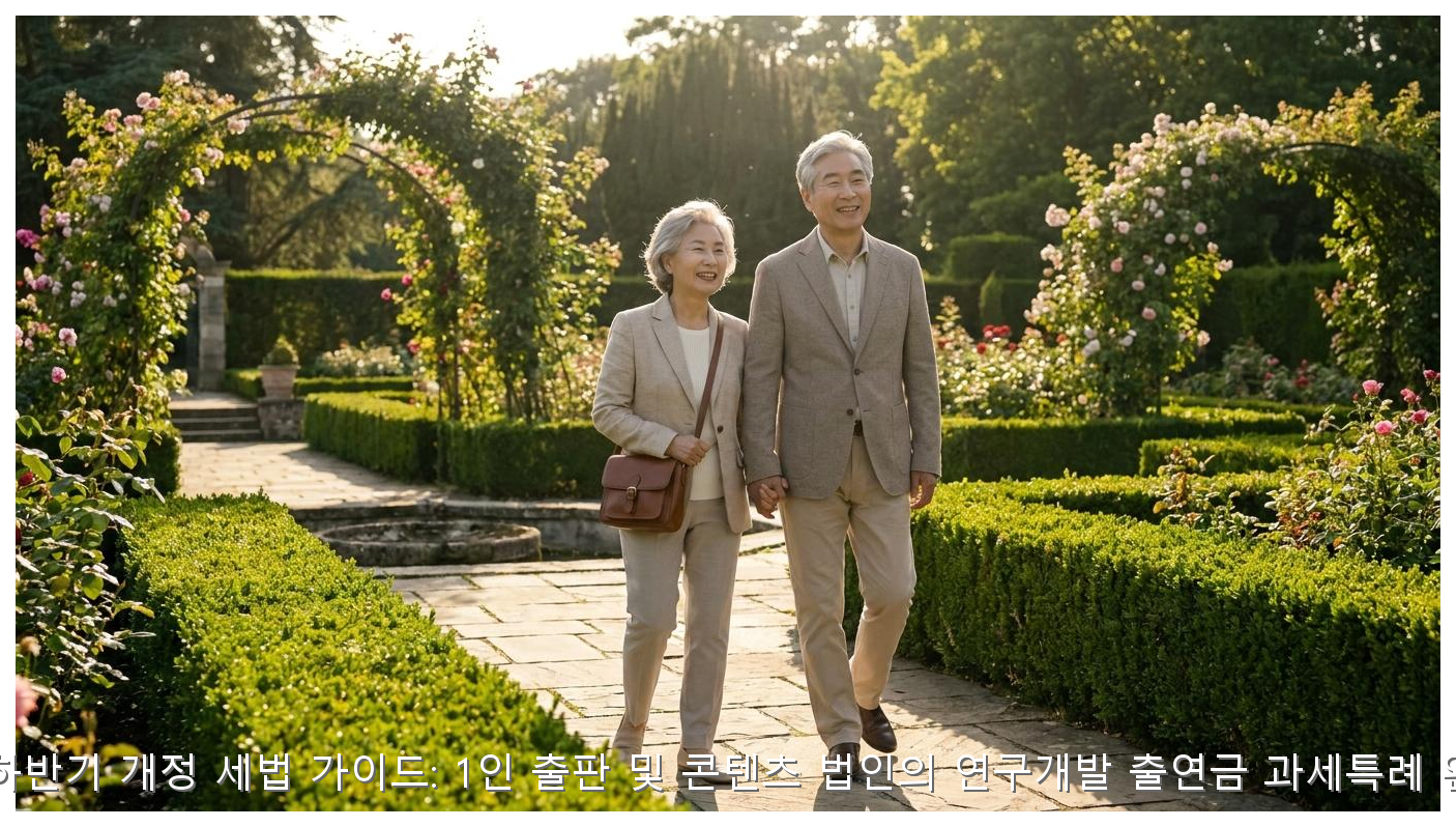 2026년 하반기 개정 세법 가이드: 1인 출판 및 콘텐츠 법인의 연구개발 출연금 과세특례 완벽 분석 핵심 안내 및 분석 인포그래픽 (8)