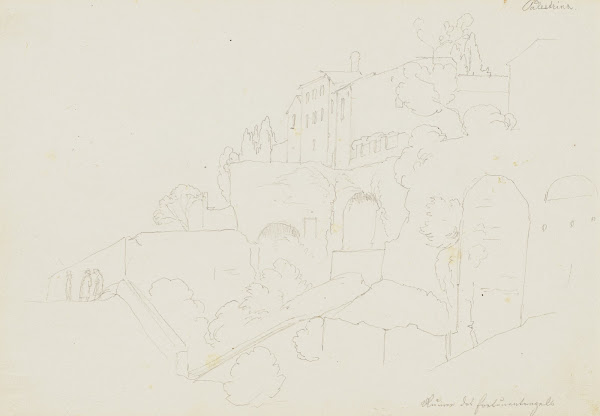 Ruinen des Fortunatempels in Palestrina