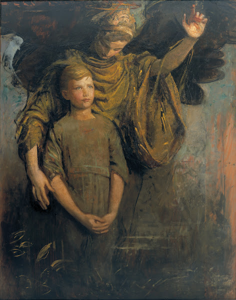 Boy and Angel 1918