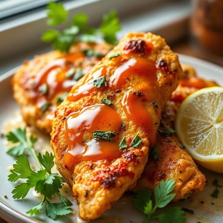 Mediterranean Chicken Tenders (Healthy & Flavorful) – Easy One-Pan Weeknight Dinner finished