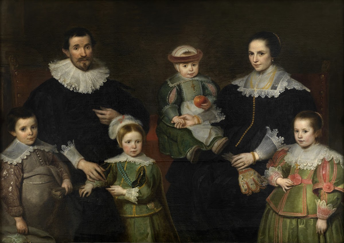 Family portrait circa 1630  1635