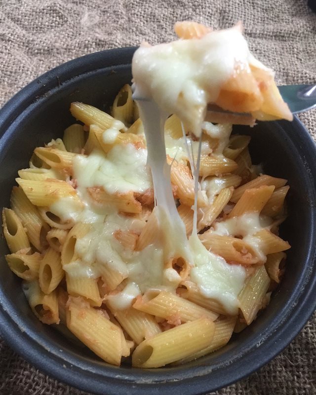 Pasta Súp Lơ Trắng Đút Lò Phomai