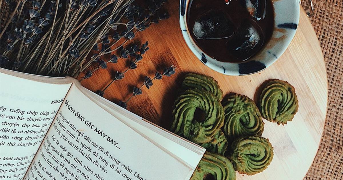 Matcha cookies