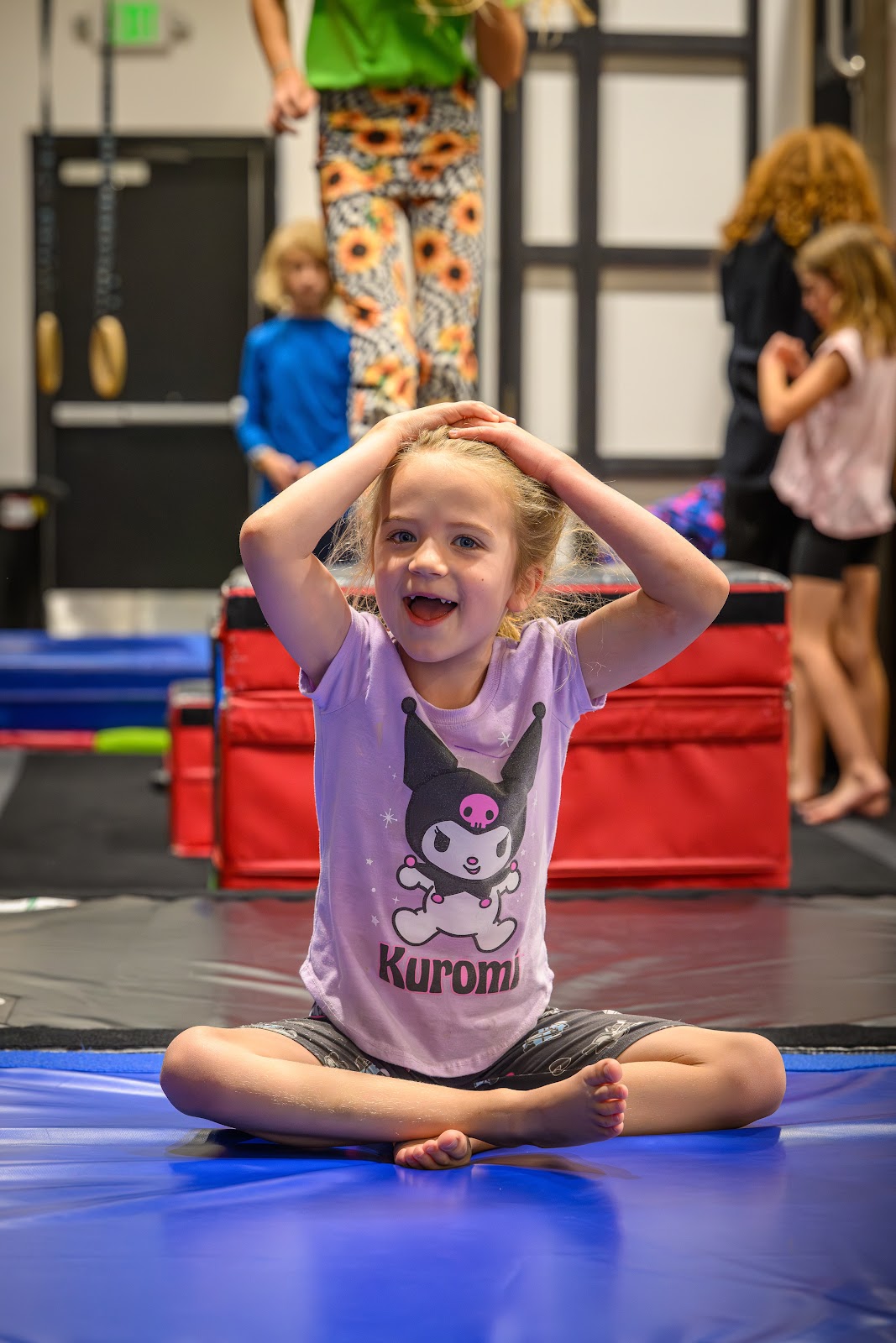 Kids having fun at E5